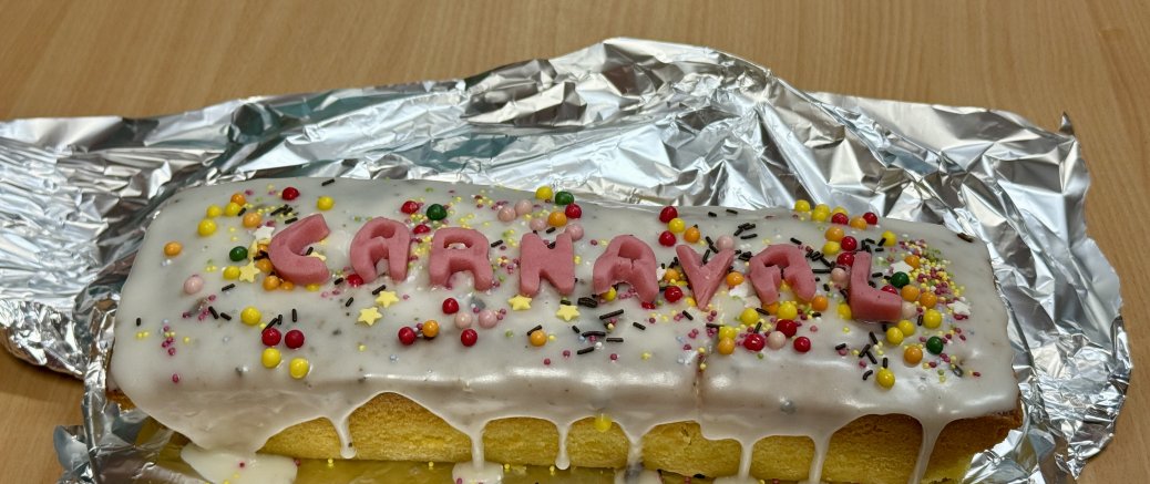 Mir baken e Fueskuch am Cycle 1